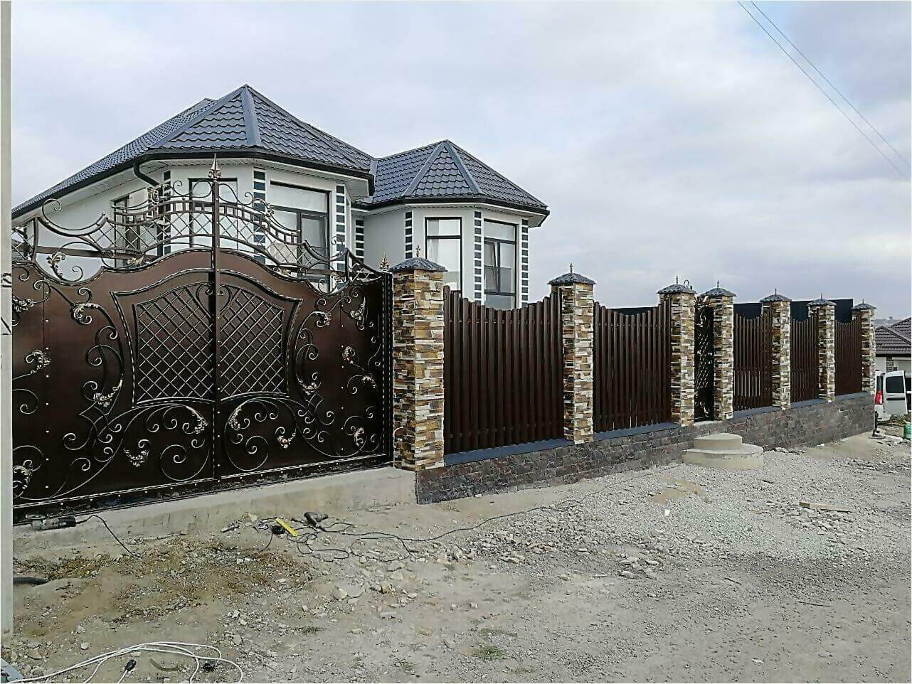 забор из штакетника 110м фото4 в Астрахани