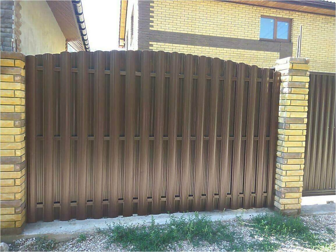 забор из штакетника 110м фото4 в Астрахани