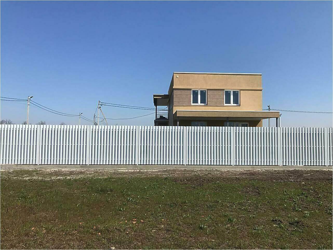 забор из штакетника 95м фото6 в Астрахани