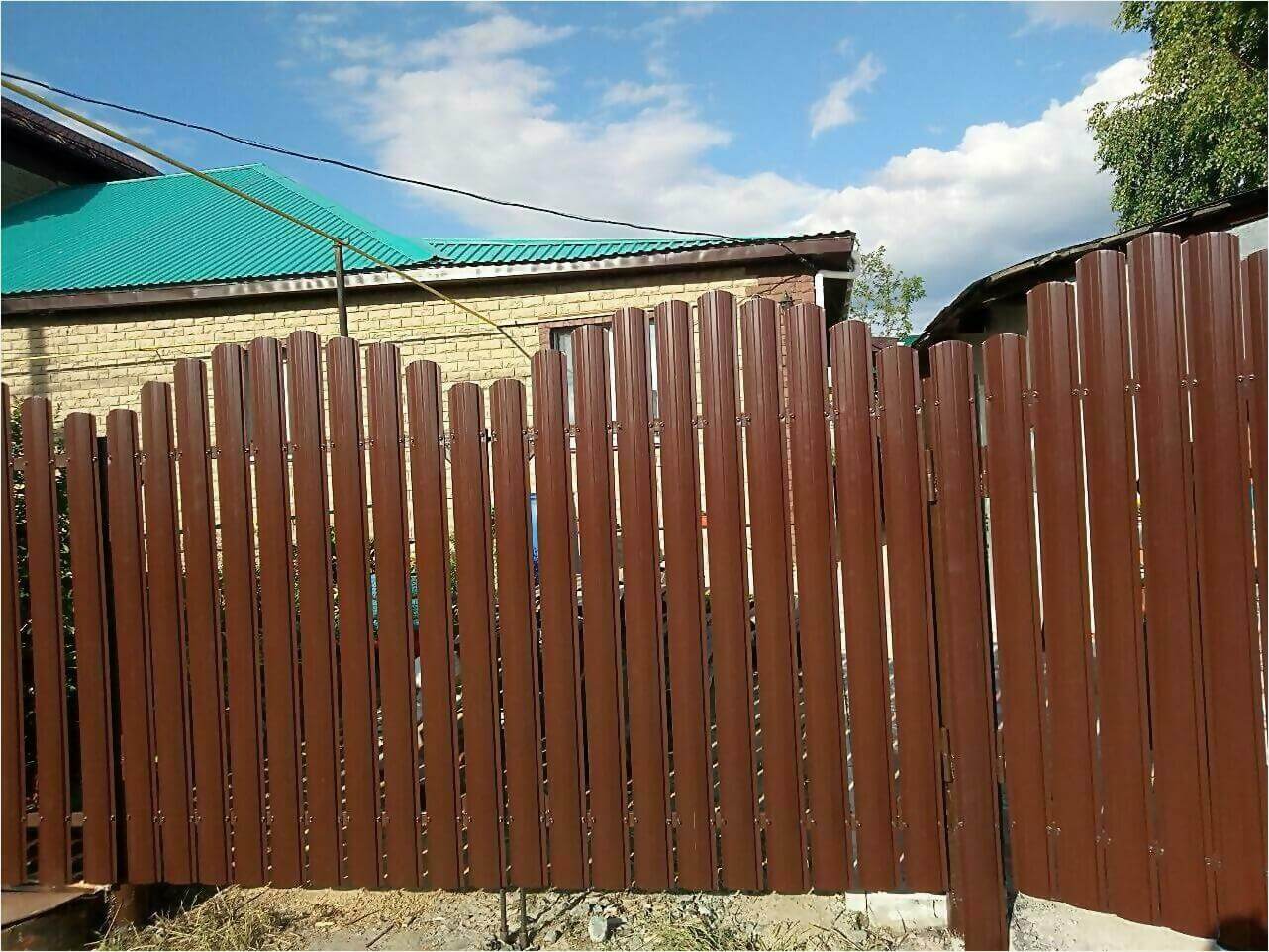 забор-ранчо из штакетника 70м фото3 в Астрахани