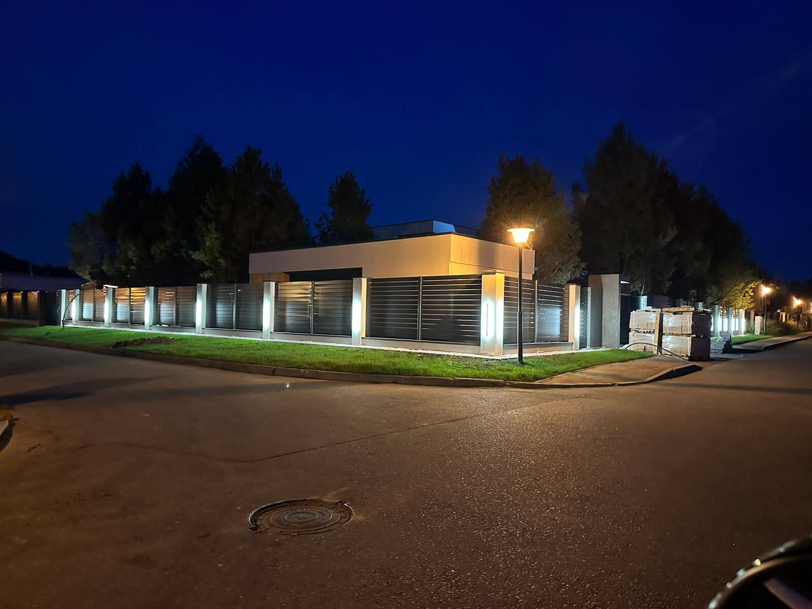 Забор-ранчо из металлопланкена 36м RAL7024 Серый Графит фото 10 в Астрахани