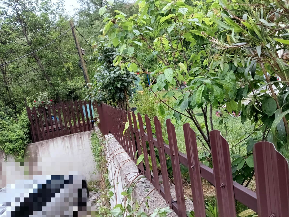 Забор из евроштакетника 18м RAL8017/8017 Шоколад двусторонний фото 1 в Астрахани