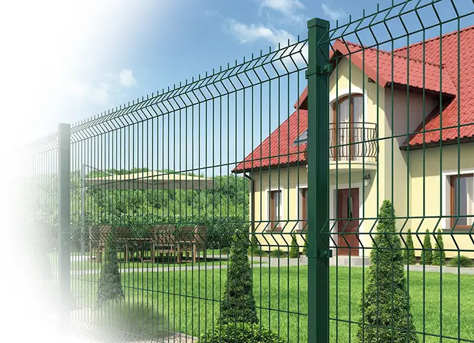 Забор из 3D сетки гиттер в Астрахани с установкой под ключ